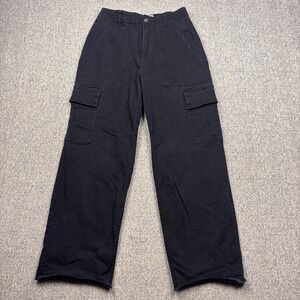 Hollister Ultra High Rise Ankle Straight Utility Pants Women's Size Medium